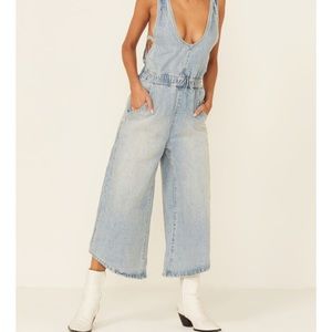 Free people denim jumper